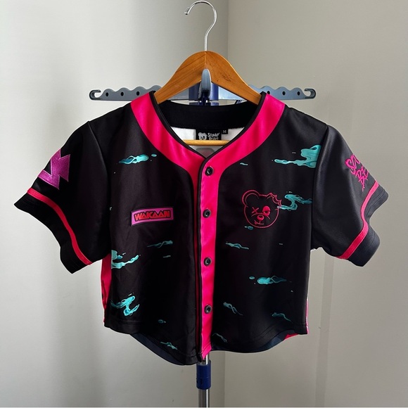Wakaan x Scummy Bears Crop Jersey - Size M - Picture 1 of 11